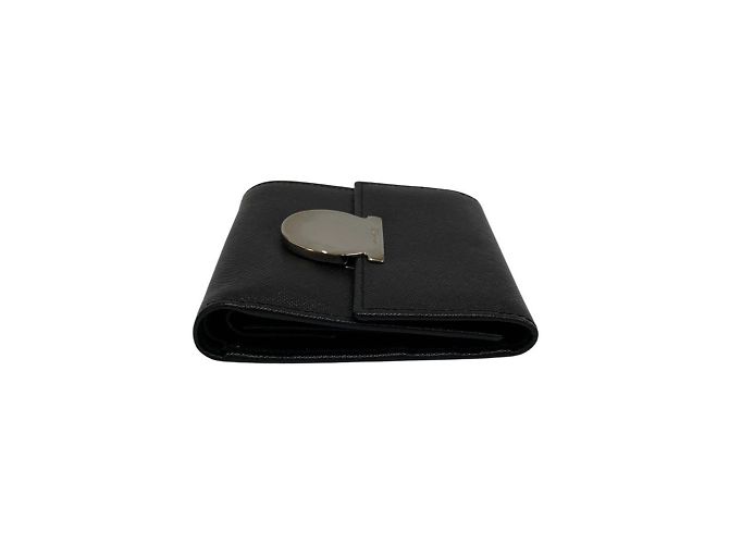 Leder Bifold-Geldbörse mit Gancini-Hardware von Salvatore Ferragamo - Ansicht 5