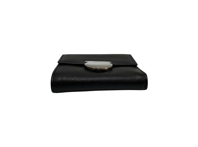Leder Bifold-Geldbörse mit Gancini-Hardware von Salvatore Ferragamo - Ansicht 6