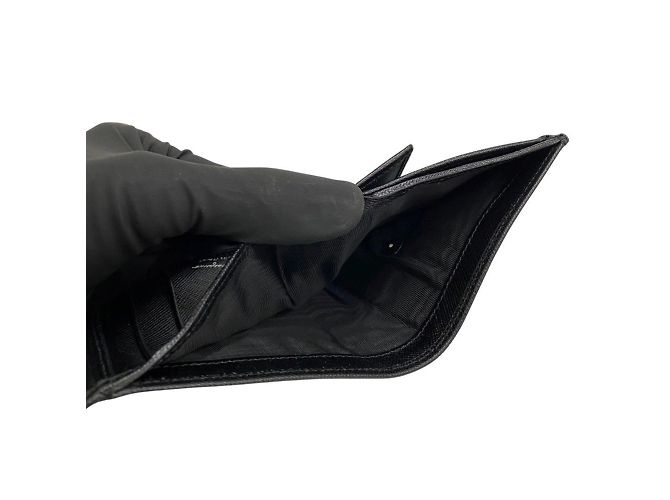 Leder Bifold-Geldbörse mit Gancini-Hardware von Salvatore Ferragamo - Ansicht 8