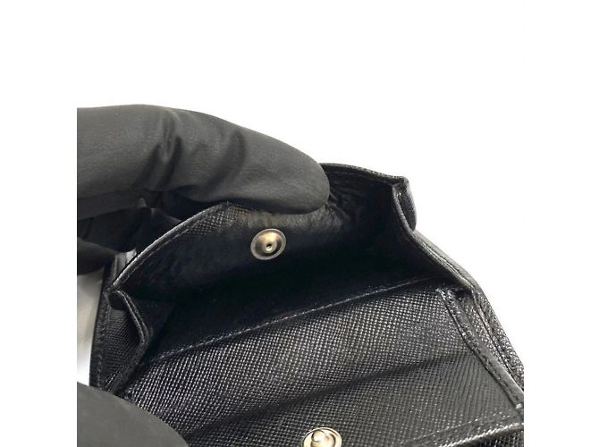 Leder Bifold-Geldbörse mit Gancini-Hardware von Salvatore Ferragamo - Ansicht 9
