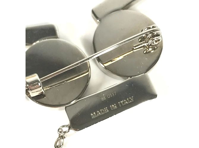 Broche Fendi prata e preta - vista 8