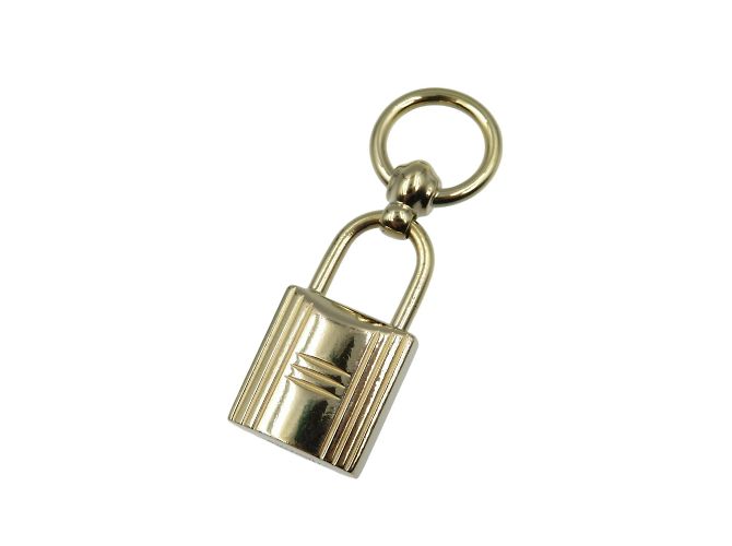 Ring Pendente ad anello Twilly con lucchetto Charm Loop di Hermès D'oro - vista 2