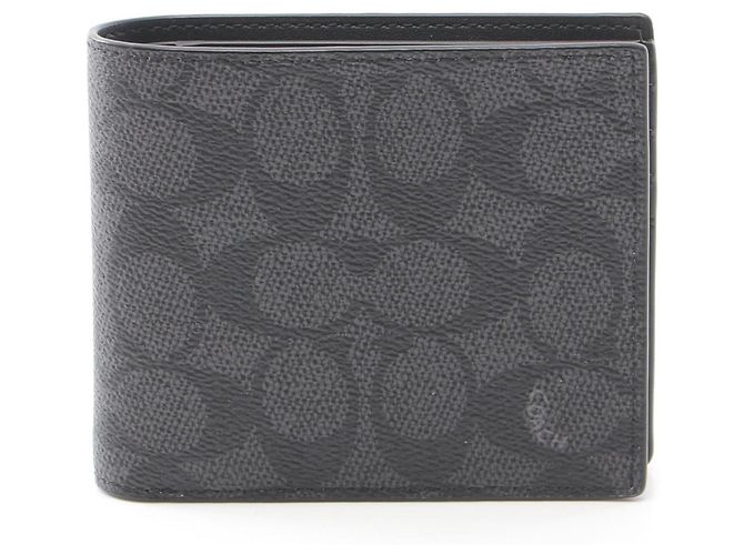 Coach Bi-fold Wallet in Coated Canvas - view 2