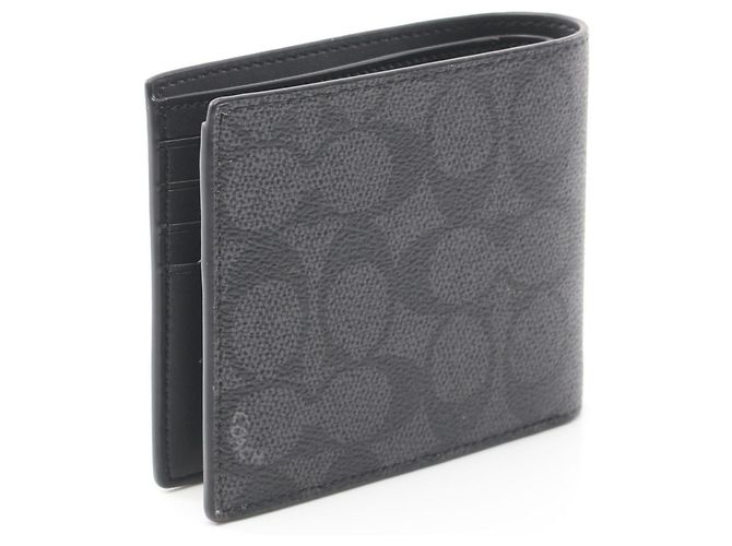 Coach Bi-fold Wallet in Coated Canvas - view 3