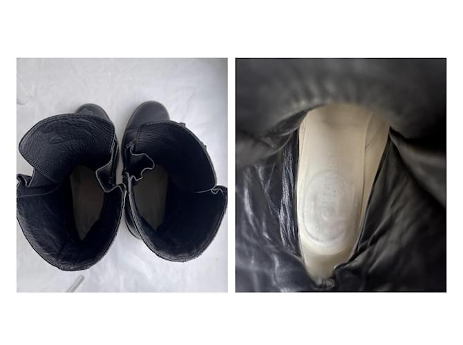 Chanel Stivali da combattimento iconici Nero - vista 12