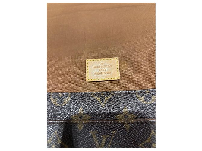 Borsa Messenger Bosphore Louis Vuitton Marrone - vista 3