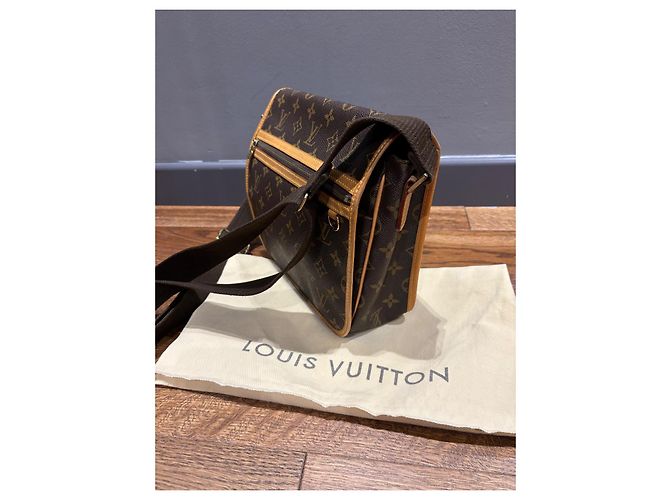 Borsa Messenger Bosphore Louis Vuitton Marrone - vista 7