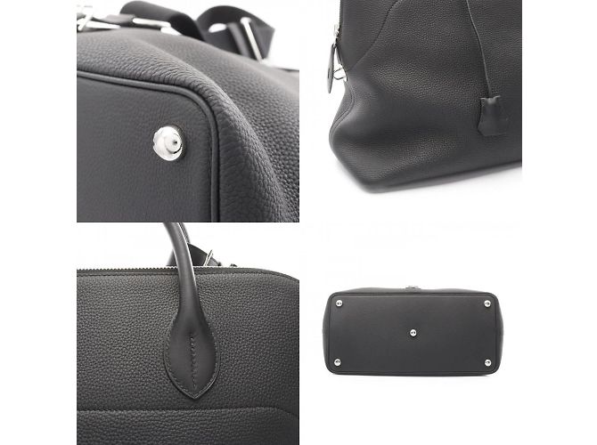 Hermès Zaino Hermes Bolide A Dos Nero - vista 11