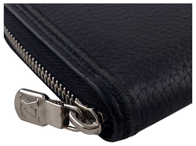 Cartera larga de cuero Taurillon negro Louis Vuitton - vista 3