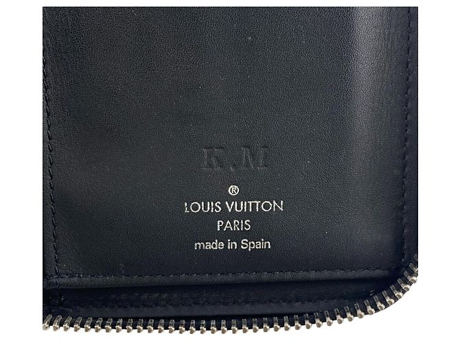 Cartera larga de cuero Taurillon negro Louis Vuitton - vista 9