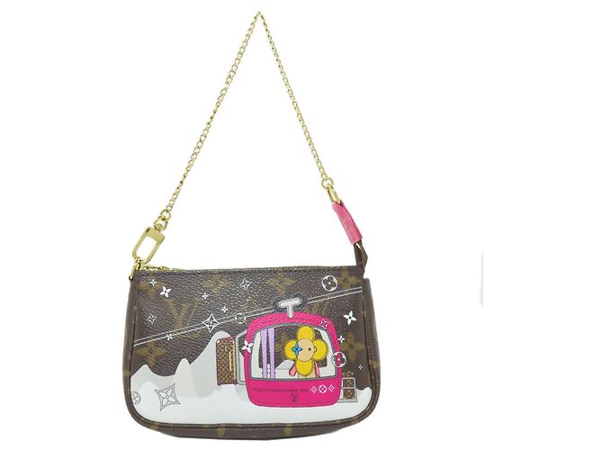 Mini Pochette Accessorio Vivienne di Louis Vuitton Monogramma - vista 11