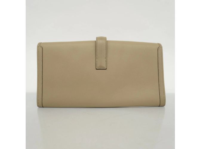 Hermès Borsa Clutch Hermes Jige Elan Grigio - vista 11