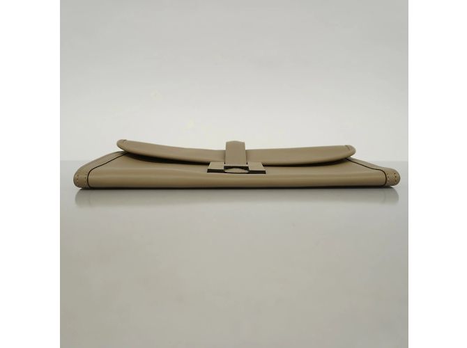 Hermès Borsa Clutch Hermes Jige Elan Grigio - vista 3