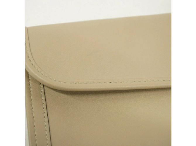 Hermès Borsa Clutch Hermes Jige Elan Grigio - vista 9