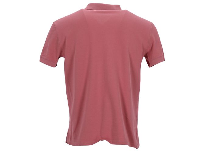 Polo de algodão rosa com skull de Alexander McQueen Marrom - vista 3
