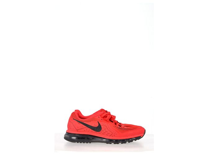 Sneakers Nike Air Max 2014 Atomic Red in nylon rosso - vista 11