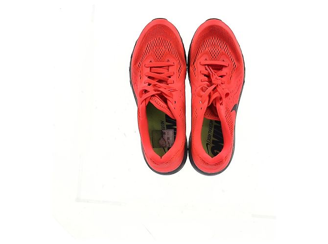 Sneakers Nike Air Max 2014 Atomic Red in nylon rosso - vista 13