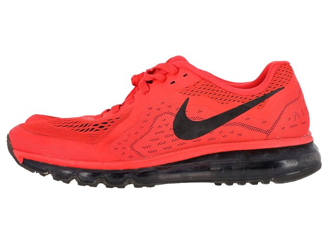 Sneakers Nike Air Max 2014 Atomic Red in nylon rosso - vista 4