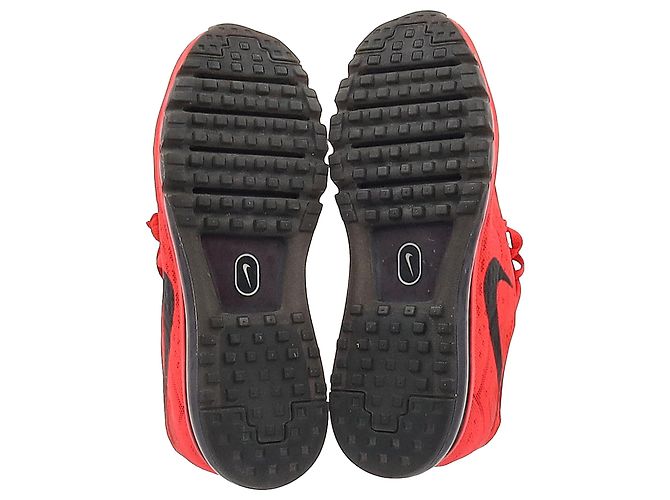 Sneakers Nike Air Max 2014 Atomic Red in nylon rosso - vista 6
