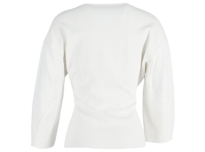 Stella Mc Cartney Camiseta de cuello redondo Stella McCartney en algodón blanco Crudo - vista 3