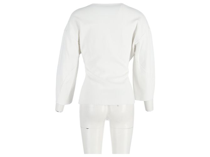 Stella Mc Cartney Camiseta de cuello redondo Stella McCartney en algodón blanco Crudo - vista 6