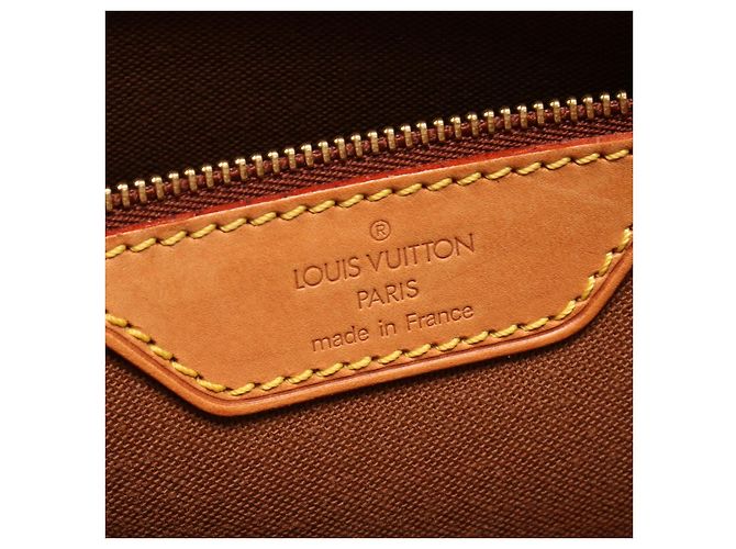 Borsa a Spalla Gibeciere GM Monogramma Louis Vuitton M42246 Marrone - vista 4