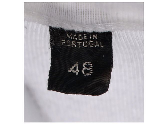 Camiseta de manga larga acanalada Tom Ford en algodón blanco Crudo - vista 5