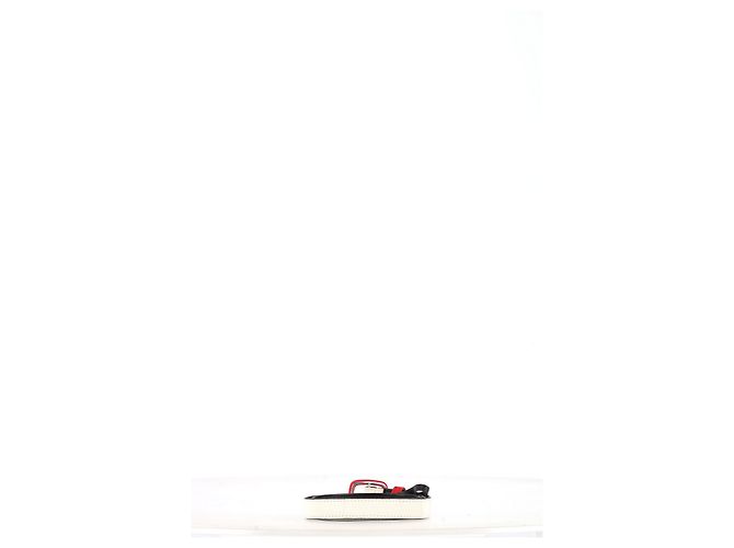 Cintura Colorblock Alessandra Rich in pelle bianca - vista 6