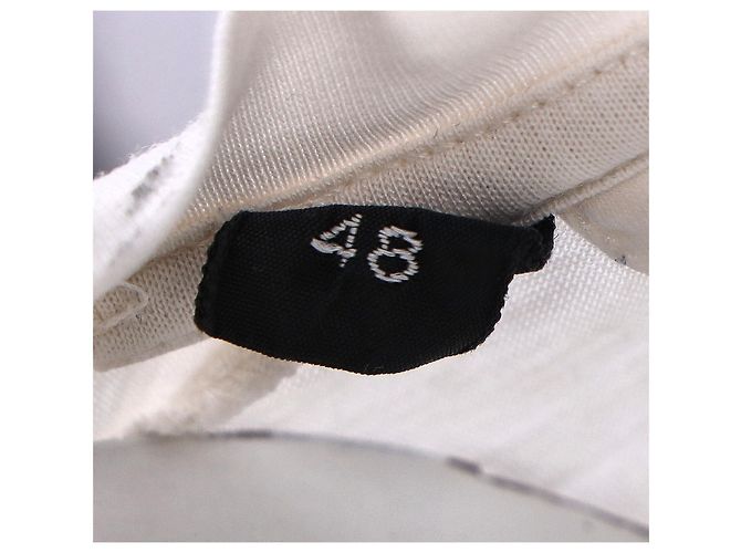 T-shirt a maniche lunghe con collo rotondo Tom Ford in lyocell bianco Crudo - vista 11