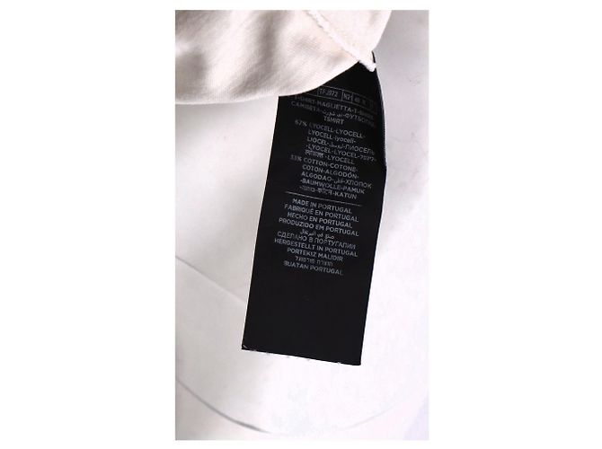 T-shirt a maniche lunghe con collo rotondo Tom Ford in lyocell bianco Crudo - vista 12