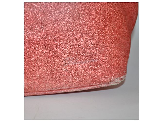 Borsa a mano Blumarine in pelle rossa Rosso - vista 2