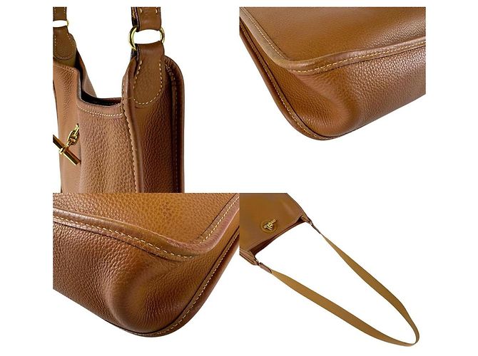 Hermès Borsa a spalla HERMES Vespa PM Marrone - vista 4