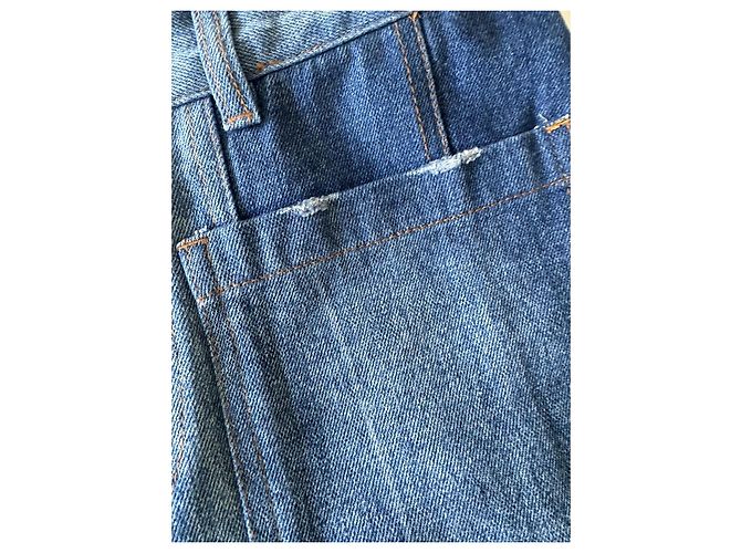 Jeans bootcut Christian Dior azul de algodón - vista 10