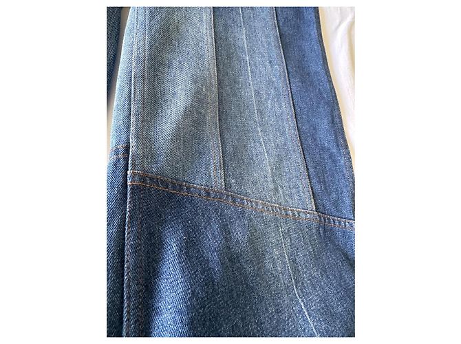 Jeans bootcut Christian Dior azul de algodón - vista 11
