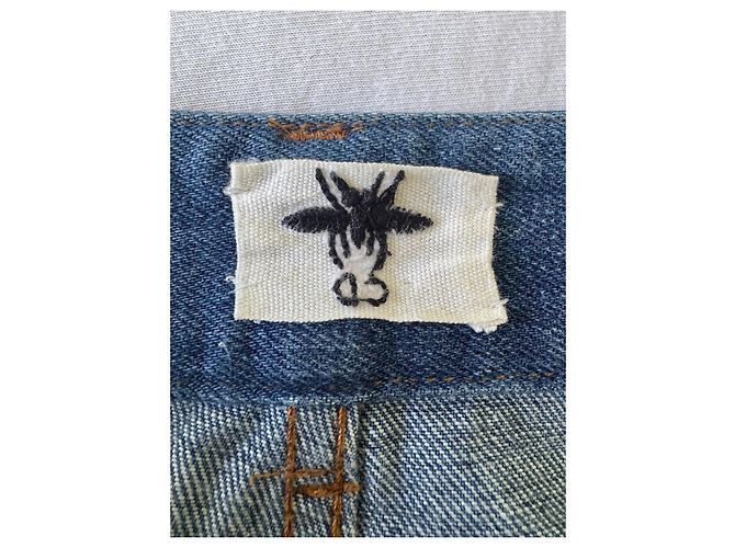Jeans bootcut Christian Dior azul de algodón - vista 9