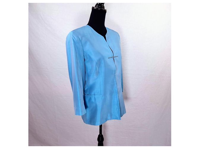 Giacca da cerimonia azzurra Pierre Cardin Blu Turchese - vista 4