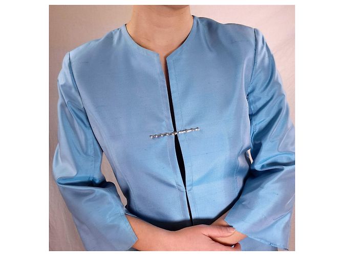 Giacca da cerimonia azzurra Pierre Cardin Blu Turchese - vista 6