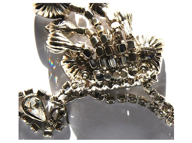 Collana Sonia By Sonia Rykiel con cristalli Swarovski Argento - vista 3