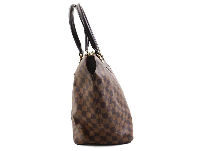 Borsa Louis Vuitton Damier Saleya MM Marrone - vista 2