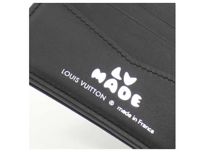 Portafoglio Slender Monogram Drip Louis Vuitton M81020 Nero - vista 6