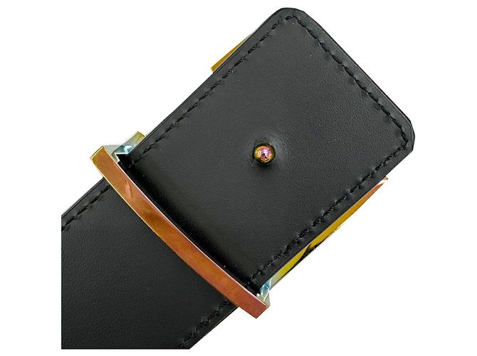 Cintura Santur Louis Vuitton Nero Multicolore - vista 4
