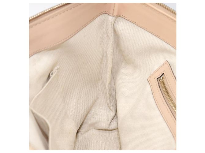Borsa Tote Lovely GG Canvas Gucci Rosa Oro 257069 Auth 117391 - vista 20