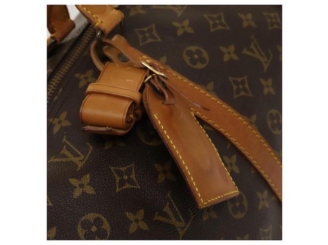 LOUIS VUITTON Monogram Keepall 60 Borsa Boston M41422 LV Auth 117757 Monogramma - vista 19