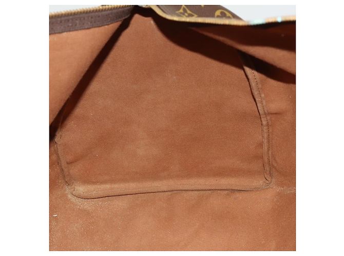 LOUIS VUITTON Monogram Keepall 60 Borsa Boston M41422 LV Auth 117757 Monogramma - vista 21