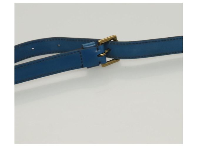 Saint-Cloud LOUIS VUITTON Borsa a Spalla Epi Saint Cloud GM Blu Toledo M52195 LV Auth BA1445 - vista 14
