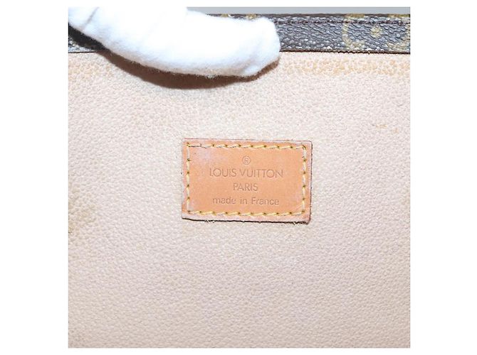 LOUIS VUITTON Monogram Sac Plat Borsa a Mano M51140 LV Auth 117530 Monogramma - vista 17
