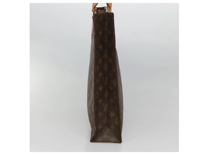 LOUIS VUITTON Monogram Sac Plat Borsa a Mano M51140 LV Auth 117530 Monogramma - vista 3