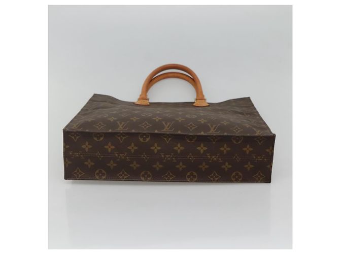 LOUIS VUITTON Monogram Sac Plat Borsa a Mano M51140 LV Auth 117530 Monogramma - vista 5