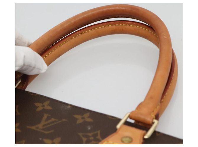 LOUIS VUITTON Monogram Sac Plat Borsa a Mano M51140 LV Auth 117530 Monogramma - vista 8