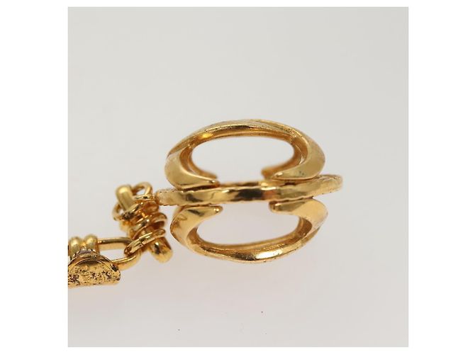 CHANEL COCO Marca Portachiavi metallo Oro CC Auth ar13427 D'oro - vista 5